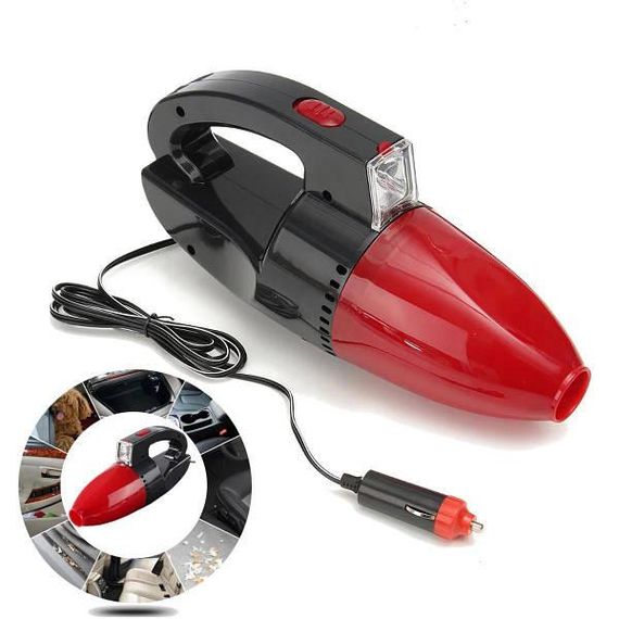 Автомобильный пылесос Vacuum Cleaner Red Красный