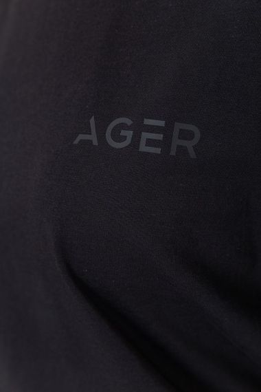 Футболка жіноча Ager, колір чорний, 223R021 | Зображення 4