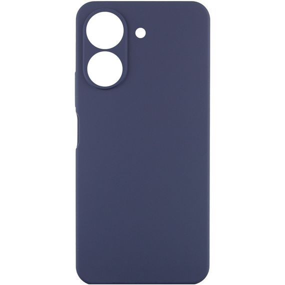Чохол TPU GETMAN Liquid Silk Full Camera для Xiaomi Redmi 13C / Poco C65 Синій / Midnight Blue