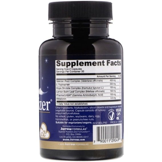 Комплекс для сна Jarrow Formulas Sleep Optimizer 60 Veg Caps JRW-29049 | Зображення 2