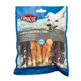 Лакомство для собак ассорти вкусов Trixie Denta Fun Chewing Rolls Mix, 250 гр
