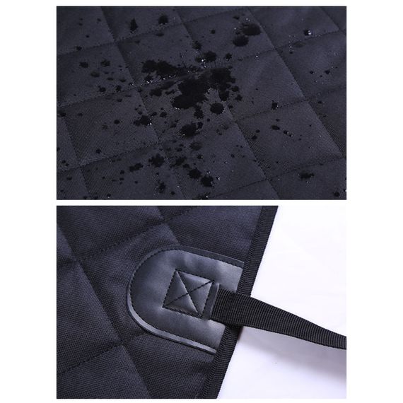 Накидка на сидіння автомобіля з бортами Black | Зображення 3