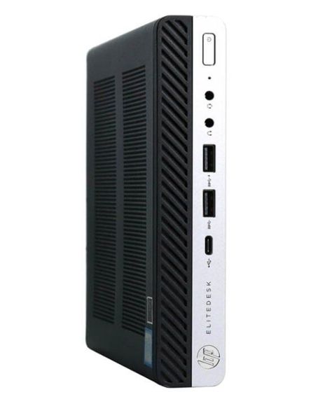 Неттоп HP EliteDesk 800 G4 USFF / Intel Core i5-8400T (6 ядер по 1.7 - 3.3 GHz) / 16 GB DDR4 / 480 GB SSD / Intel HD Graphics 630 б/у | Зображення 2