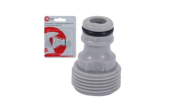 Адаптер Intertool - с наружной резьбой 3/4'' для конектора 1/2'' (GE-1002)