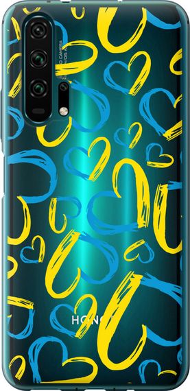 Чехол на Huawei Honor 20 Pro Сердца UA "5292u-1702-17620"