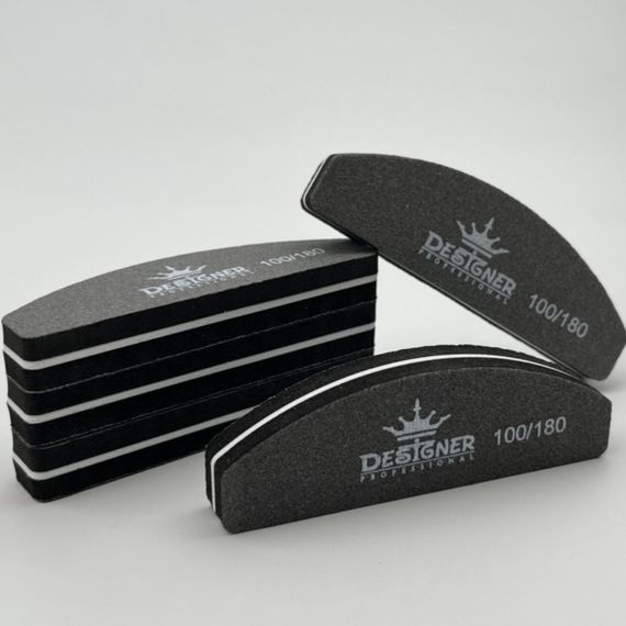 Міні-баф Designer 100/180 грит (чорний)