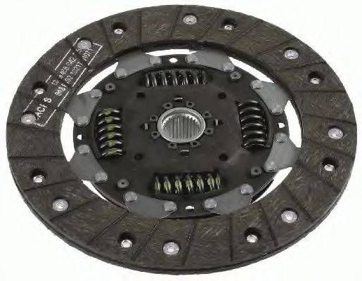 Диск зчеплення AUDI (Вир-во SACHS) SACHS 1862518031 на VW GOLF Mk II (19E, 1G1)