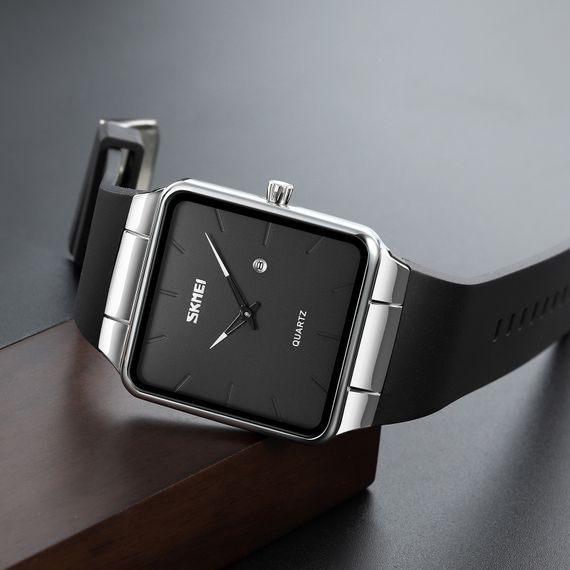 Наручний годинник Skmei 1961SIBK Silver-Black | Зображення 3