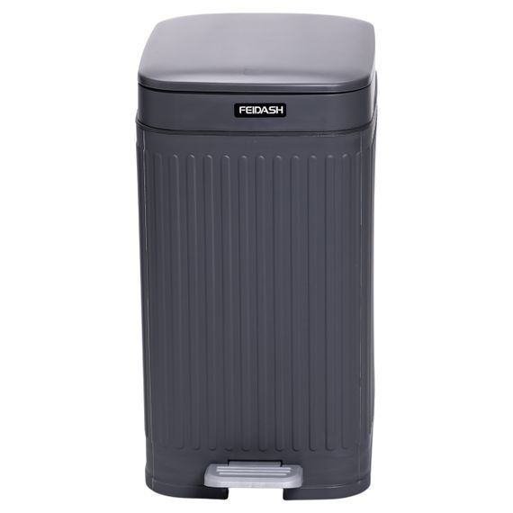 Відро для сміття з педаллю 5л відро для сміття з кришкою і педаллю Сірий HP-45-11G | Зображення 2