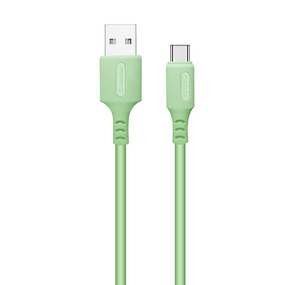 Кабель USB Type-C ColorWay CW-CBUC042-GR 2,4A 1м зелений