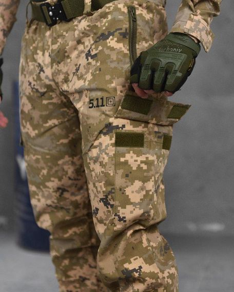 Летний тактический костюм 5.11 пиксель bravo ДШ6254 | Зображення 8