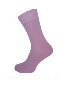 Шкарпетки чоловічі довгі кольорові демісезонні р.41-43 ТМ Twinsocks Бузковий