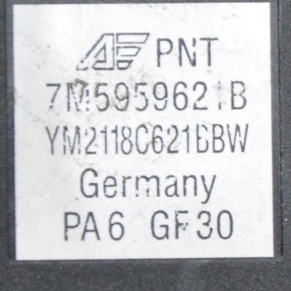 Кнопка обігріву заднього скла Ford Galaxy WGR 1995-2006 Форд Галаксі 7M5959621B | Зображення 2