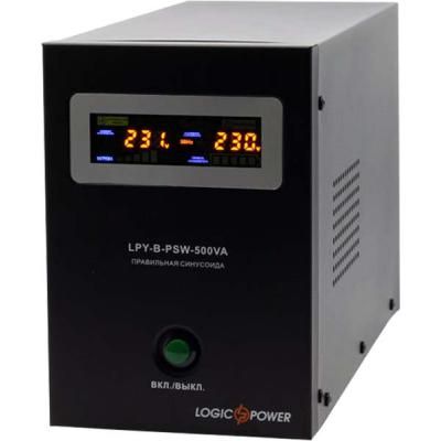 Источник бесперебойного питания LogicPower LPY- B - PSW-500VA+, 5А/10А (4149) (4149) | Зображення 1