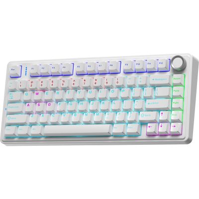 Клавиатура Aula F75 KRGD Red USB UA White (6948391203225) | Зображення 2