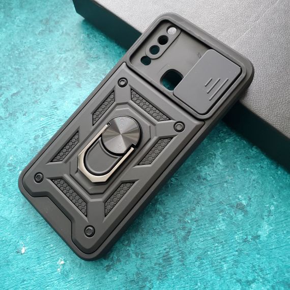 Чохол Defender з захистом камери для Vivo Y17 колір Чоний