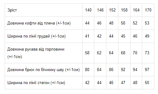 Костюм для дівчинки (підлітковий) | Зображення 5