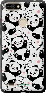 Чохол на Tecno Pop 2F B1F Панди "4318b-2391-2448"
