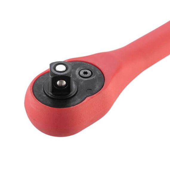 Рукоятка з храповим механізмом 3/8", 72 зуба, Cr-V, PROF INTERTOOL HT-2112 | Зображення 4