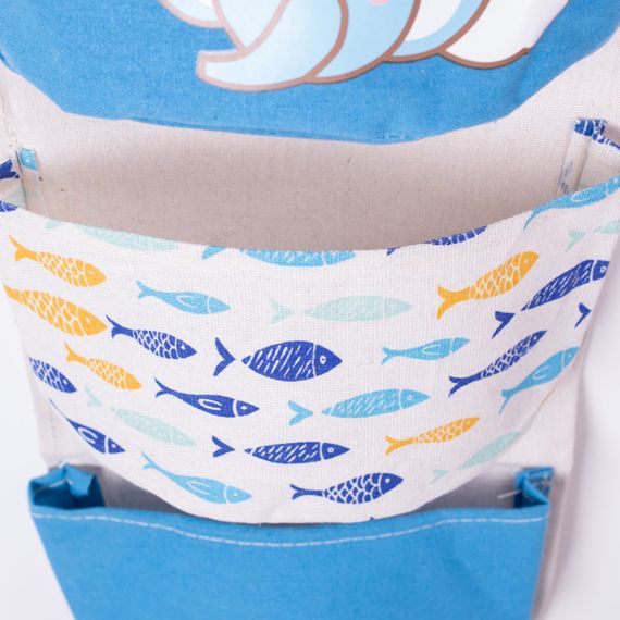 Підвісний органайзер на 5 відділень 20×58 (см) Синій HP-41-13BL | Зображення 5