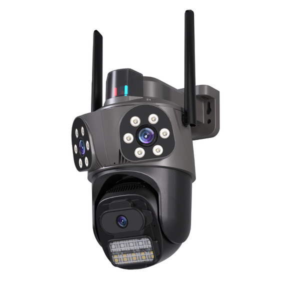 Вулична IP WiFi камера 3 в 1 TOX A35 ICSEE Стеження за людьми
