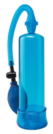 Вакуумна помпа Pipedream Pump Worx синя, 19 см sexstyle