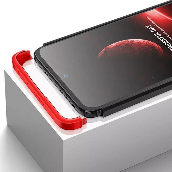 Чохол GKK 360 градусів для Poco X4 Pro 5G колір Синій | Зображення 3