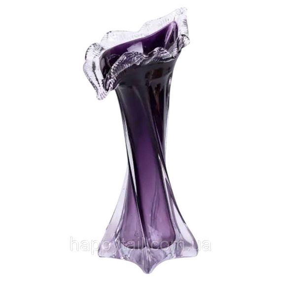 Ваза для квітів 31.5 см декоративна Фіолетова HP-9-7 | Зображення 1