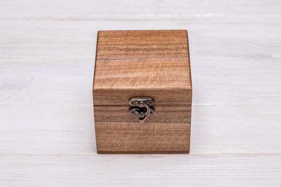 Коробочка для 1 часов с деревянной крышкой и персонализацией | Зображення 2