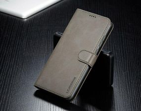 Чохол книжка iMeeke для Xiaomi Redmi 9 колір Сірий