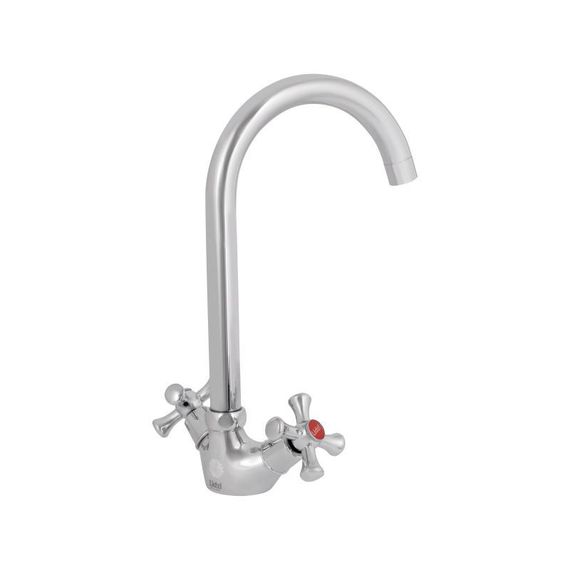 Смеситель для кухни Lidz Lamb 278F двухвентильный LDLAM278FCRM35071 Chrome | Зображення 2