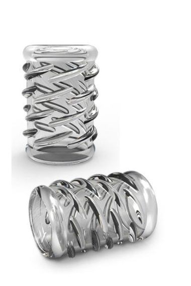 Насадка STAY HARD - COCK SLEEVE 06, CLEAR sexstyle