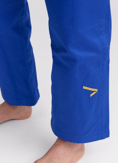 Кімоно для дзюдо ліцензійне IPPONGEAR, серія LEGEND 2 (IJF Approved), синє, розмір 190, Slim Fit (приталений крій) | Зображення 7