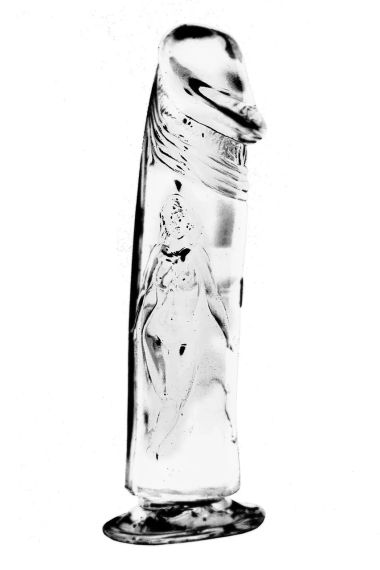 Прозорий фалоімітатор Dream Toys ALL TIME FAVORITES 9INCH CLEAR DONG Sex Aura | Зображення 1