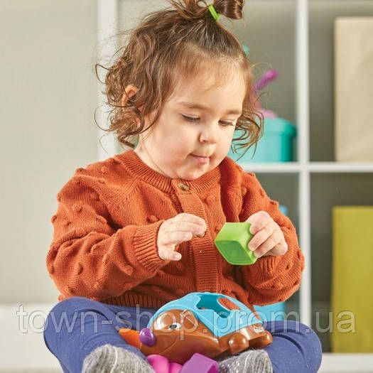 Обучающий игровой набор Learning Resources - Pop-IT Сортер Ежик | Зображення 3