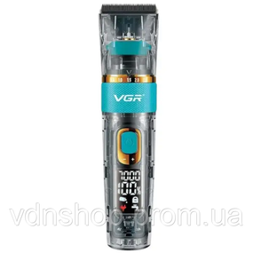 Машинка для стрижки професійна Синій VGR V-695