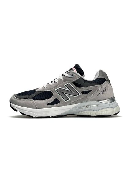 Кросівки чоловічі 990 New Grey Black White , В'єтнам 42 26.5 | Зображення 3