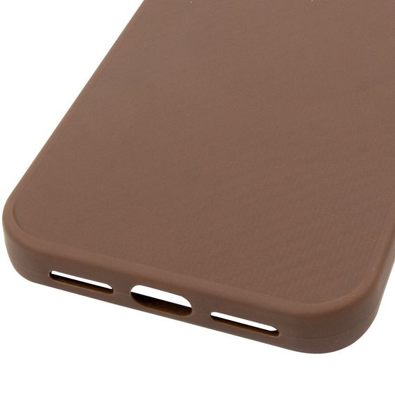 TPU чохол Carbon Protective with Magsafe для Apple iPhone 12 Pro / 12 (6.1") Coffee | Зображення 4