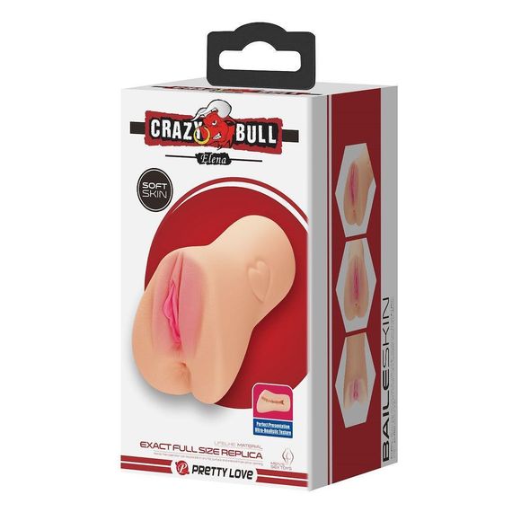 Мастурбатор вагіна CRAZY BULL- ELENA Sex Aura | Зображення 1