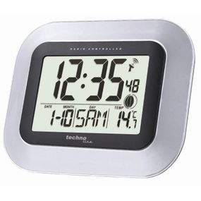 Настенные часы Technoline WS8005 Silver/Black (DAS301208)