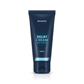 Крем-пролонгатор Boners Delay Cream 100 мл, легкий анестетик лаурет-9+мята
