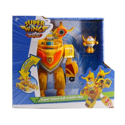 Ігровий набір Super Wings Super Robot Suit Золотий Хлопчик (Golden Boy) (EU770352) | Зображення 2