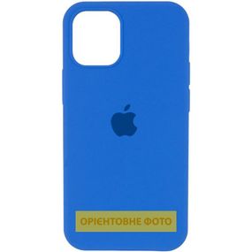 Чохол Silicone Case Full Protective (AA) для Apple iPhone 17 (6.3") Синій / Royal blue