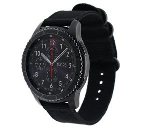 Нейлоновый ремешок Primo Traveller для часов Samsung Gear S3 Classic  SM-R770 / Frontier RM-760 - Black