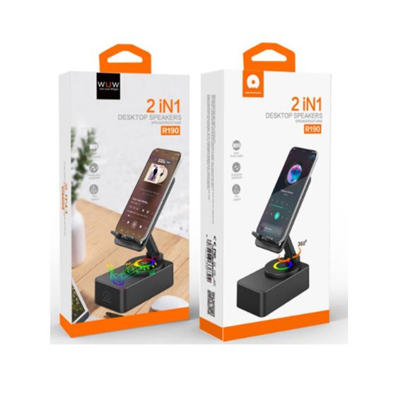 Портативна колонка WUW-R190 black | Зображення 1