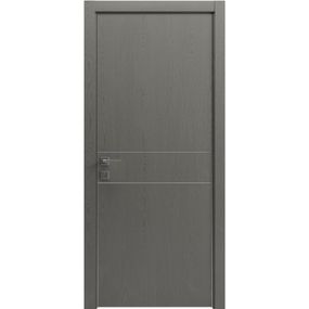 Двері міжкімнатні Rodos MODERN Flat-01 INSIDE сосна браш Braun