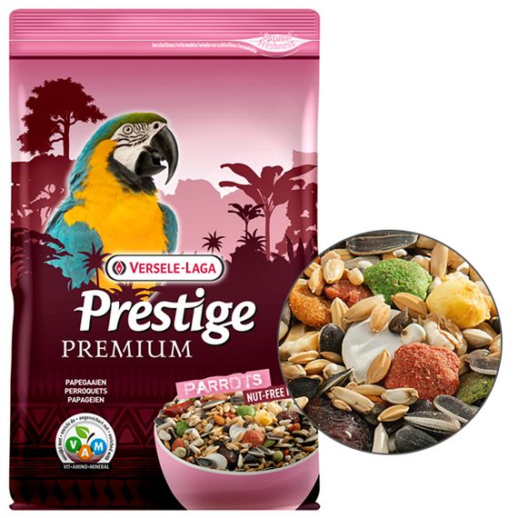 Корм Versele-Laga Prestige Premium Parrots для великих папуг 2 кг