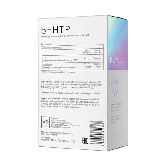 5-HTP - 60 caps | Зображення 1