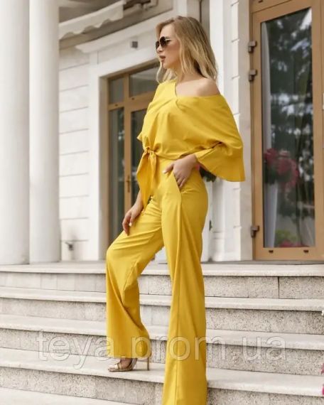 Костюм цвет желтый размер M FI_007813 | Зображення 1