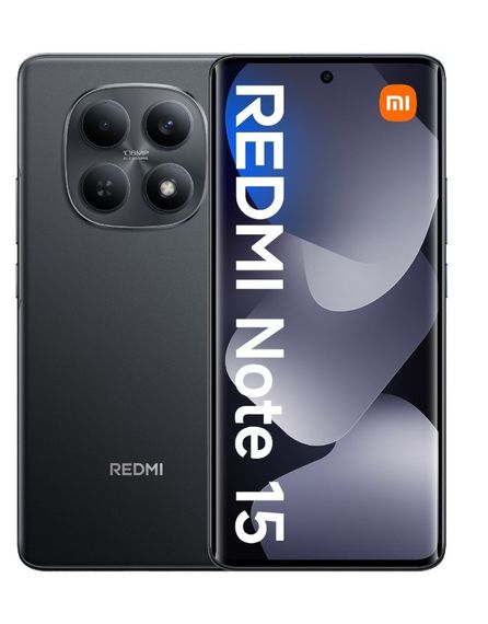 Смартфон Xiaomi Redmi Note 15 4G 6/128GB Black NFC (Adapter)